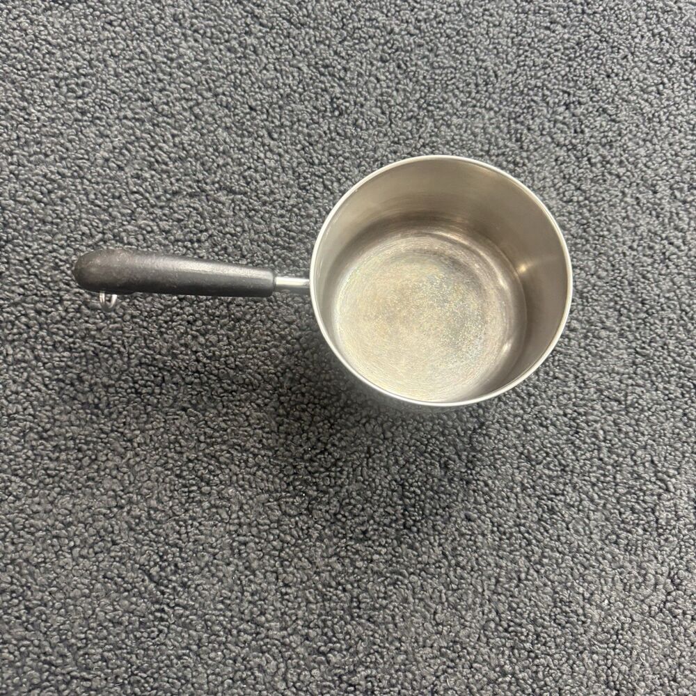 Vintage 1801 Revere Ware 1-1/2 Quart 1.5qt. Copper Bottom Sauce Pan Pot NO LID